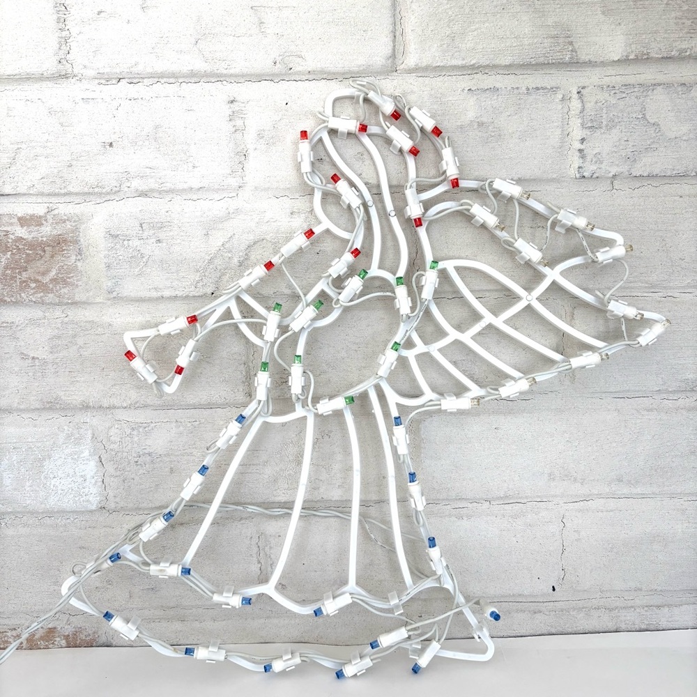 Christmas Trumpet Angel Light Up Plug In